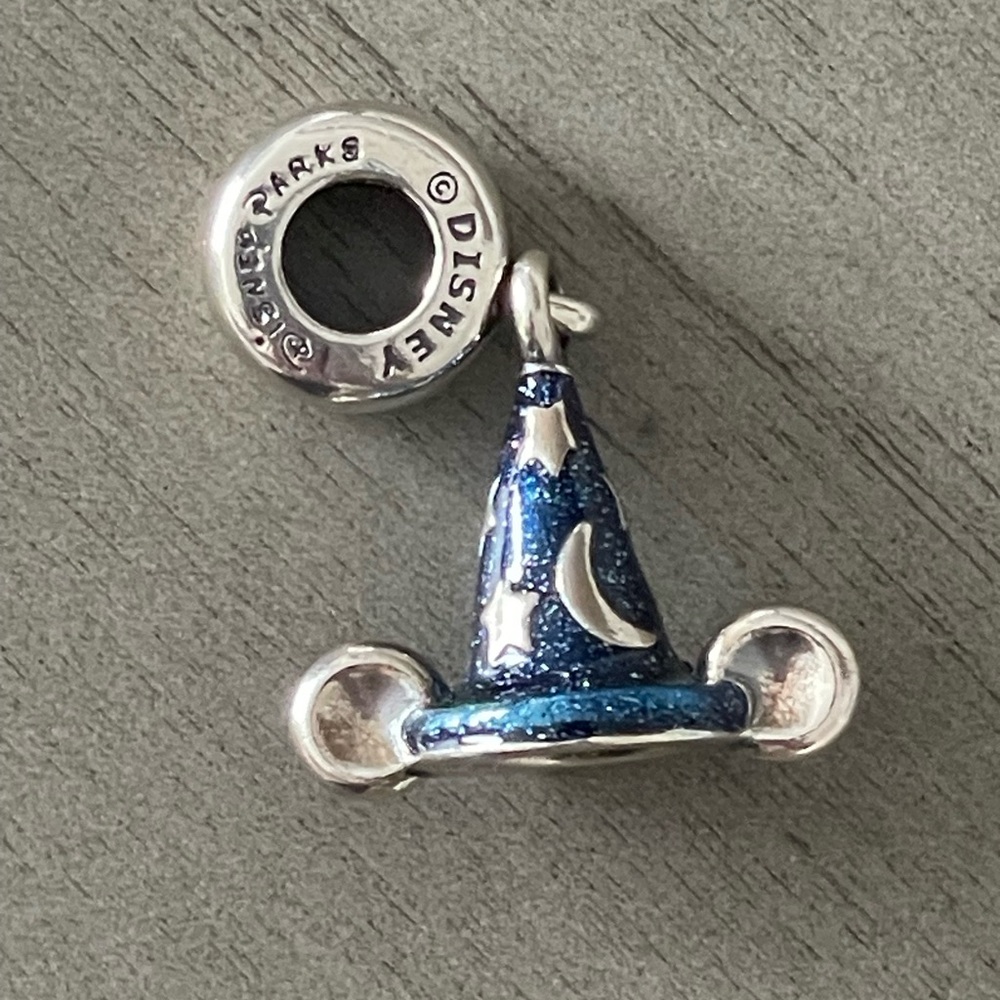 Authentic Pandora Disney Mickey Sorcerer Hat Charm